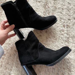 Stuart Weitzman suede booties